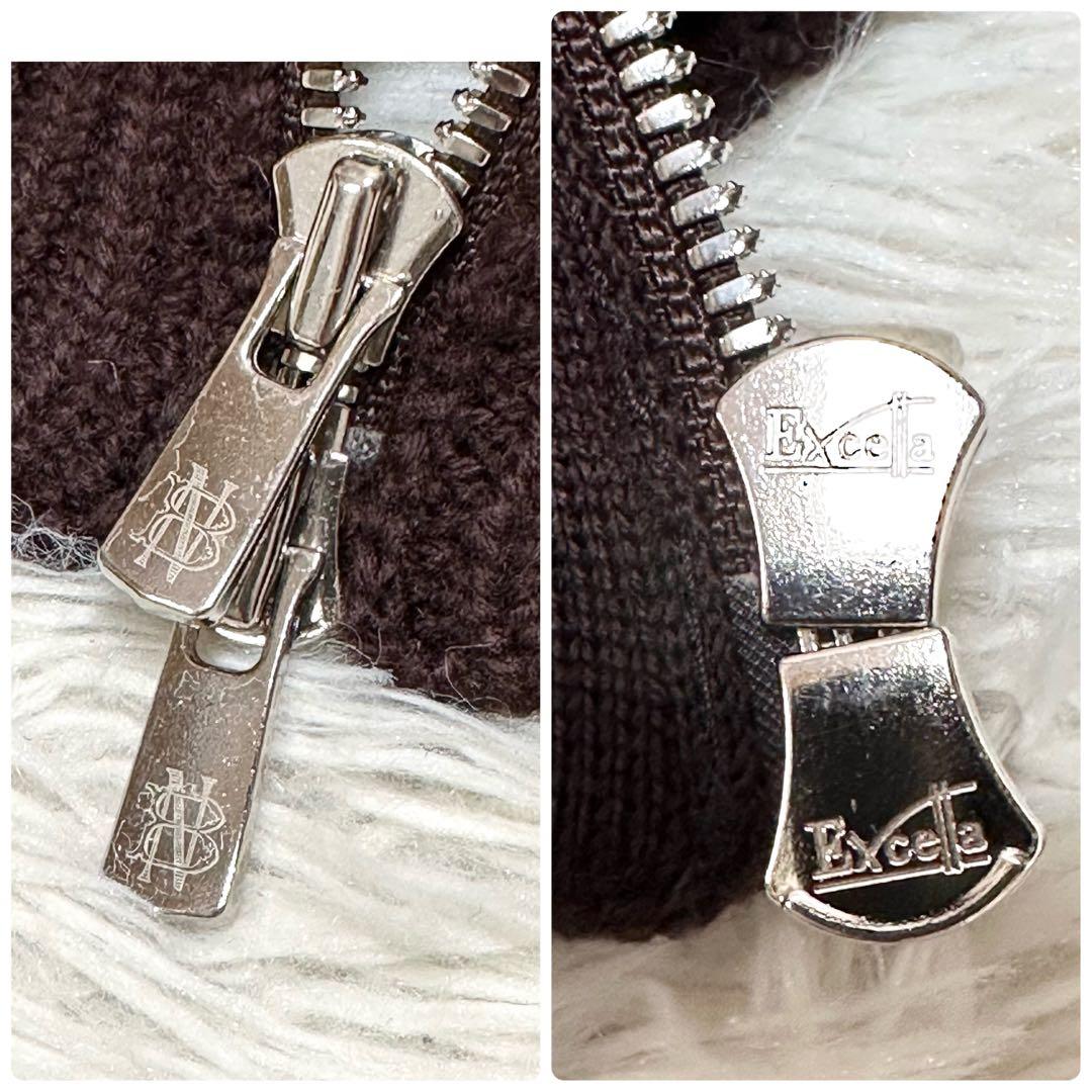 【Wジップ✨】BATONER ドライバーズニット 2サイズ モックネック ウール