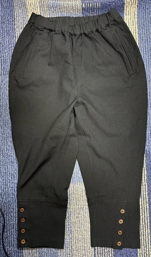 Comme des Garçons ジョッパーズゴムウエスト ボタン付き