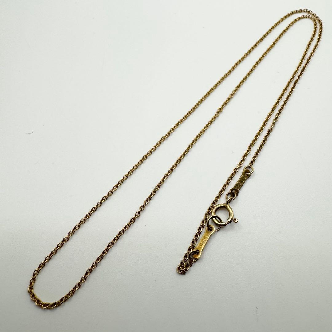 Tiffany&Co. ティファニー ネックレス チェーン Au750 ゴールド