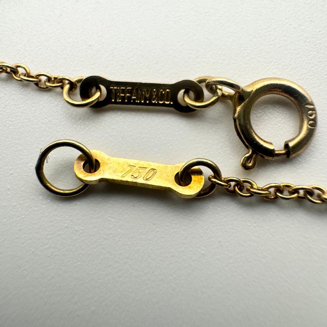 Tiffany&Co. ティファニー ネックレス チェーン Au750 ゴールド