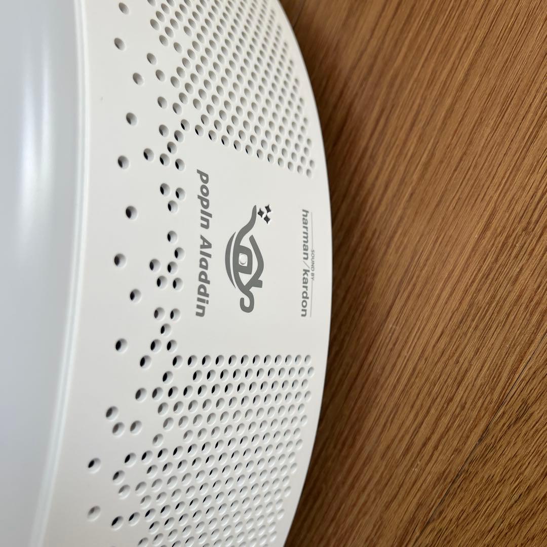 【美品】ドット抜けなしpopin aladdin2ホワイトプロジェクター 本体