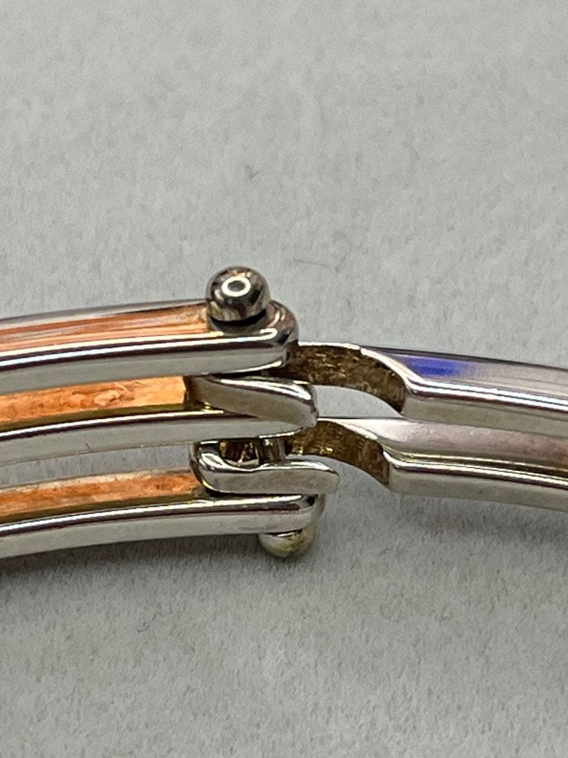 ヴィンテージブレスレット！希少ゲートリンク型。