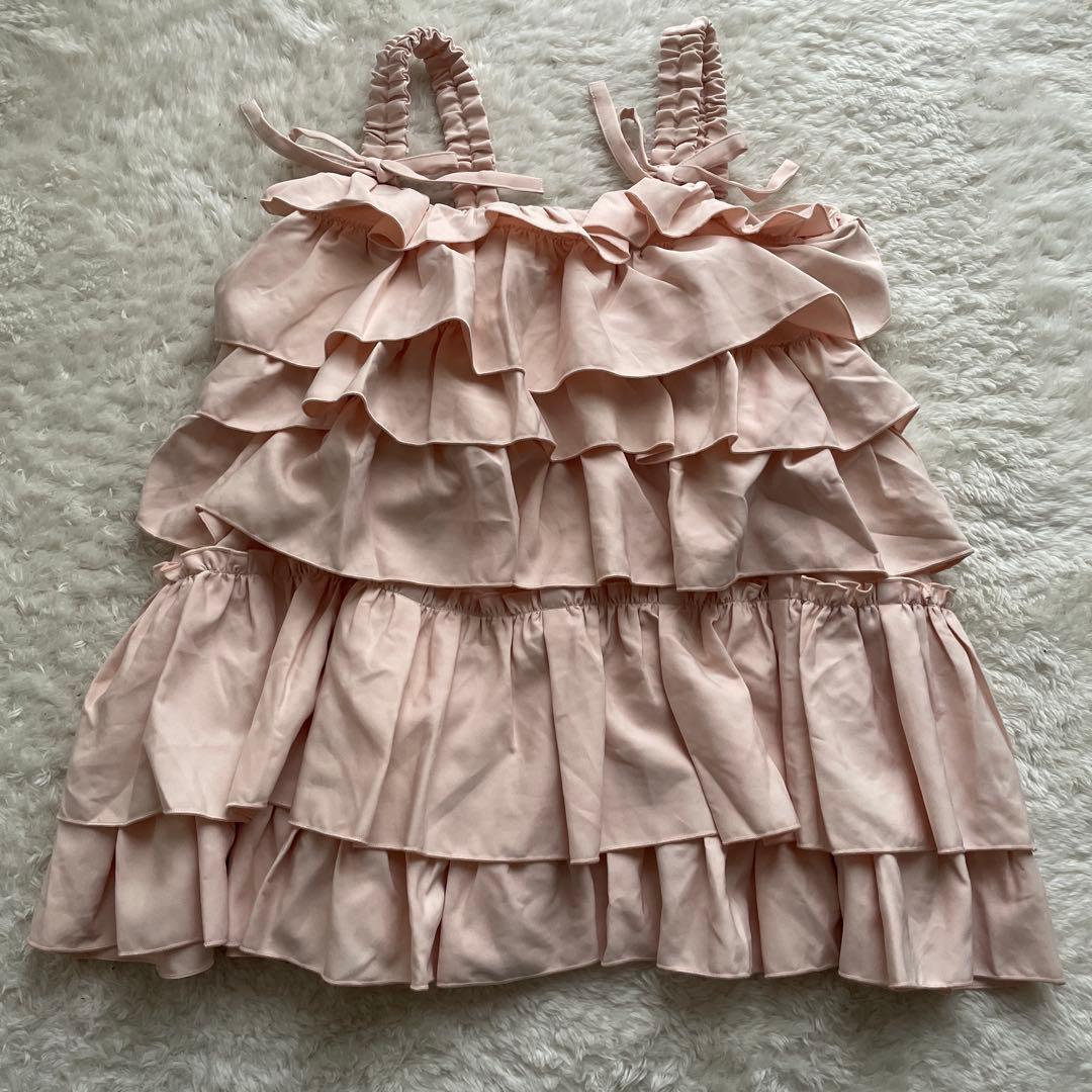 merry jenny ホイップクリームミニワンピース