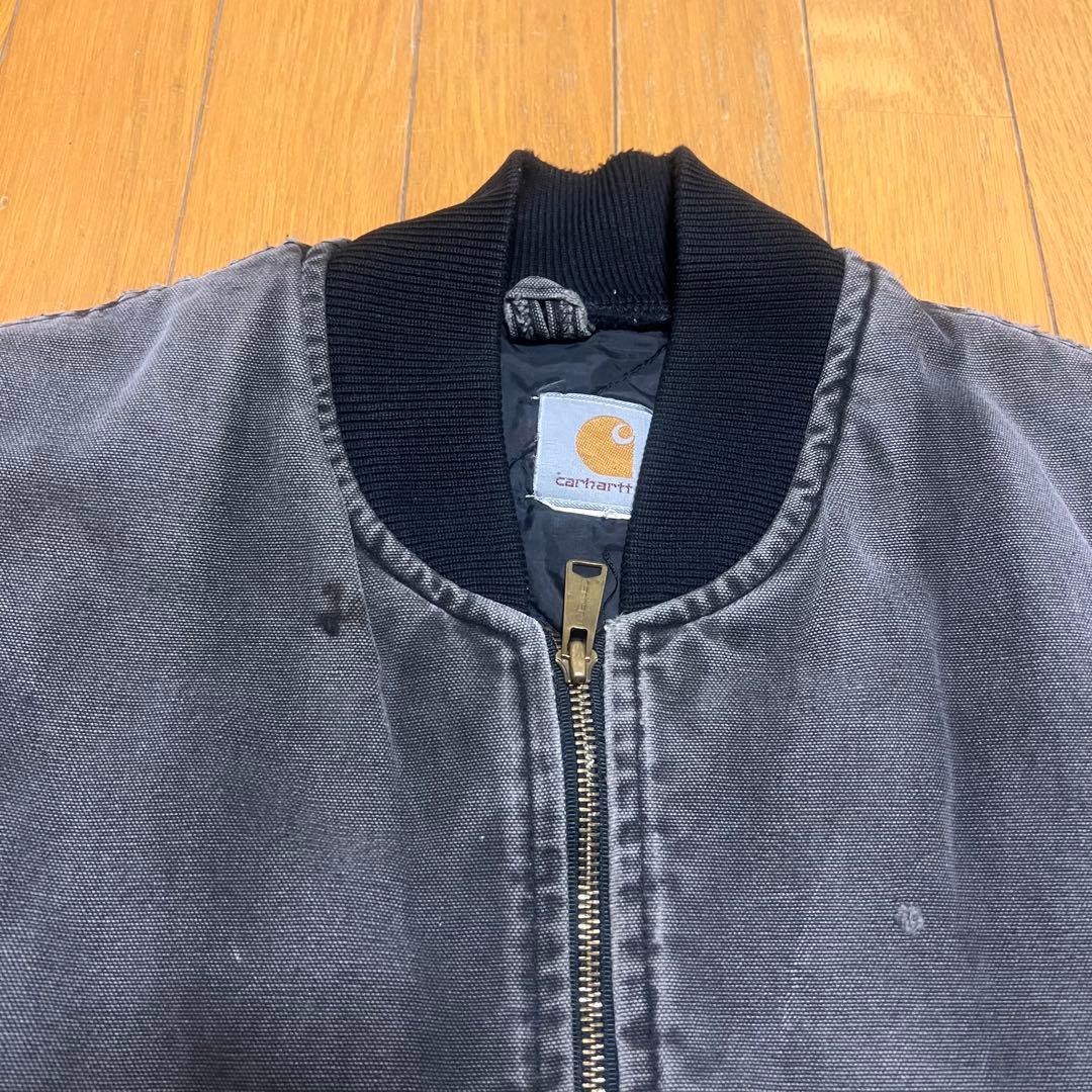 90’s usa 製Carhartt ベスト腰ゴム　雰囲気抜群