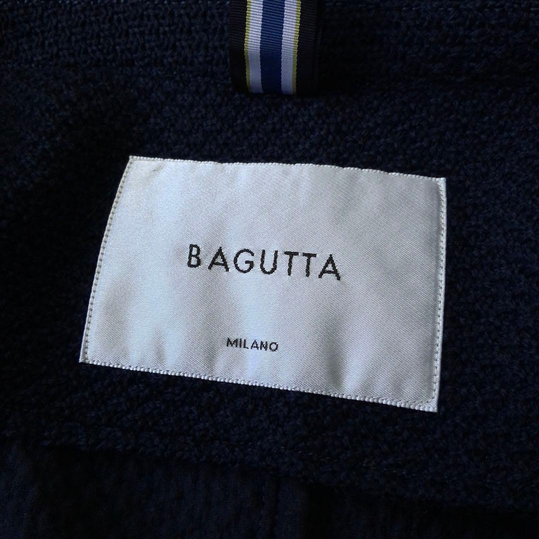 BAGUTTA バグッタ ウールジャケット 46 イタリア製 ネイビー