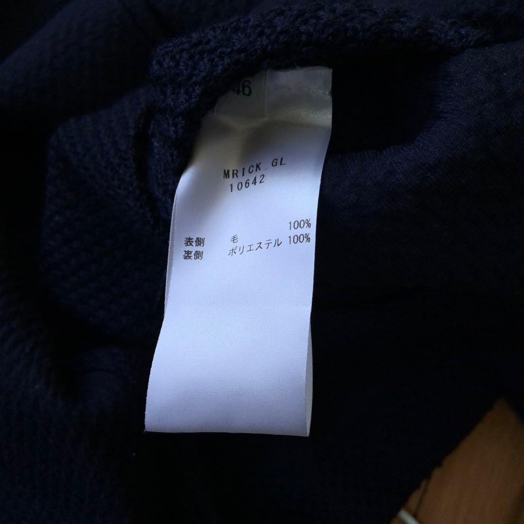 BAGUTTA バグッタ ウールジャケット 46 イタリア製 ネイビー