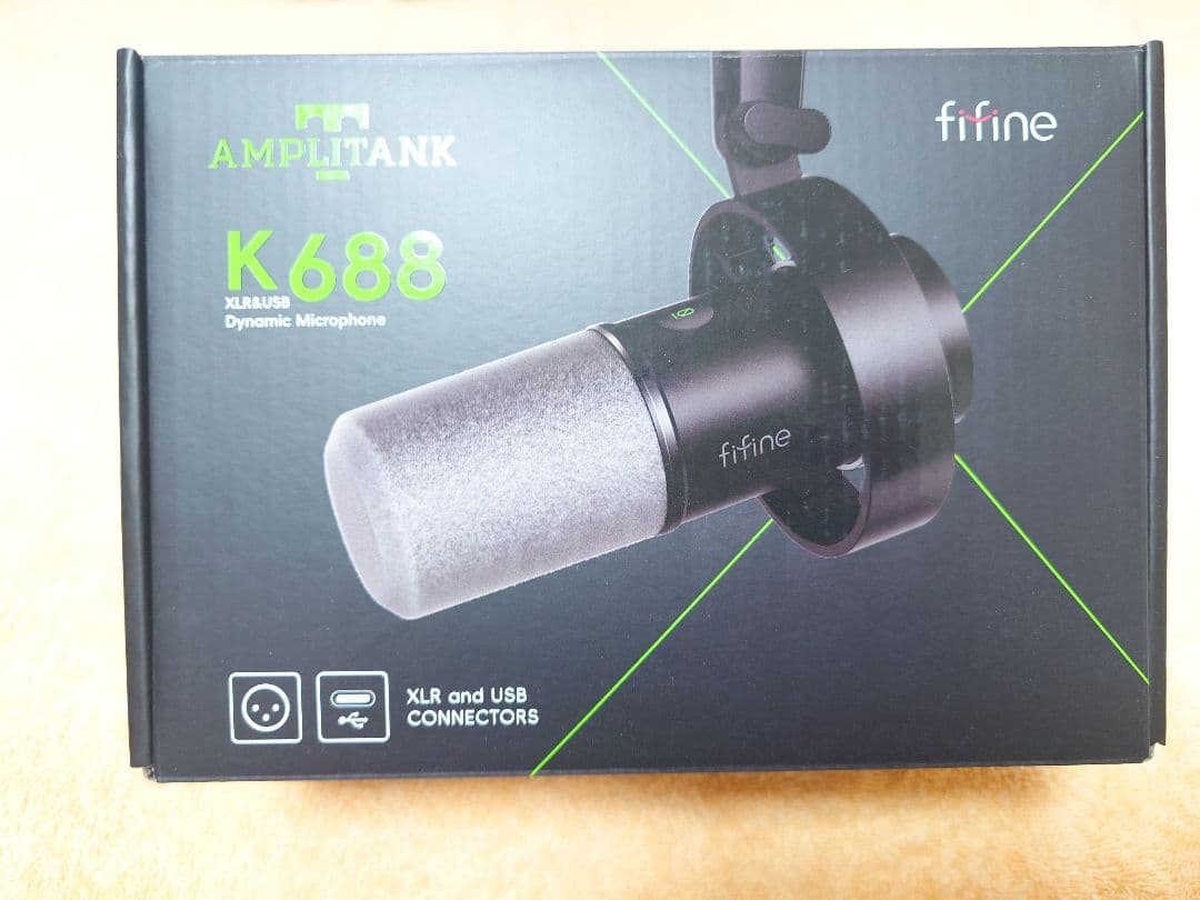 fifine K688 ダイナミックマイク　セット販売