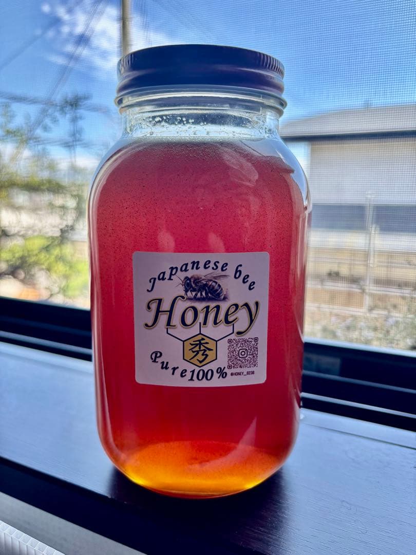 日本蜜蜂　蜂蜜残り2つ