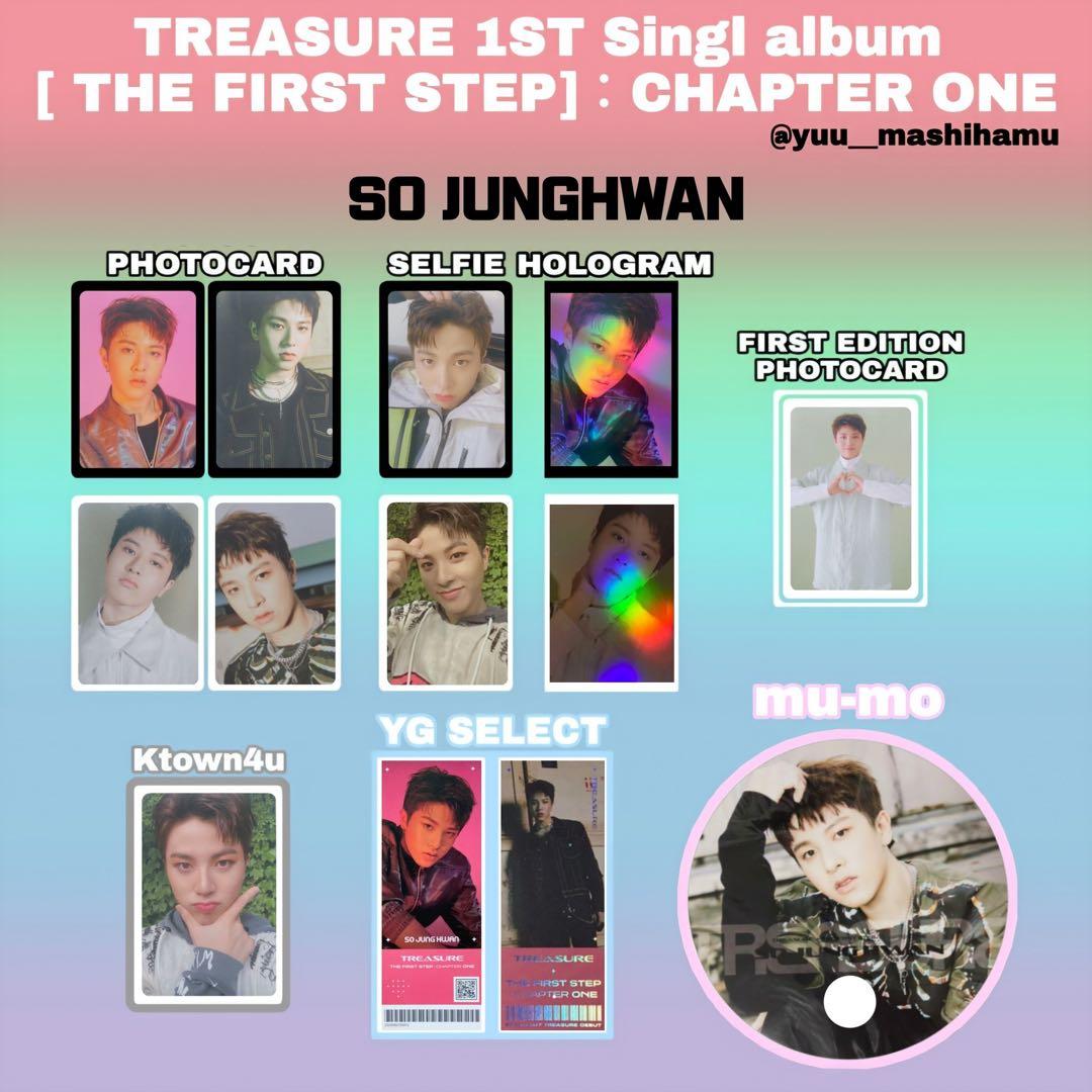 treasure ジョンファン トレカ フォトカードセット まとめ売り