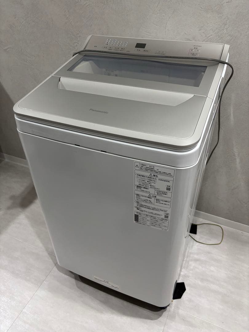 Panasonic 洗濯機 縦型洗濯機　8kg NA-FA80H9 21年製