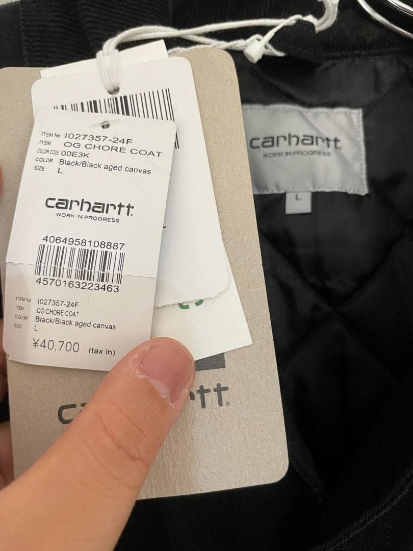 新品 Carhartt WIP ファームダック チョアコート 0-52-700