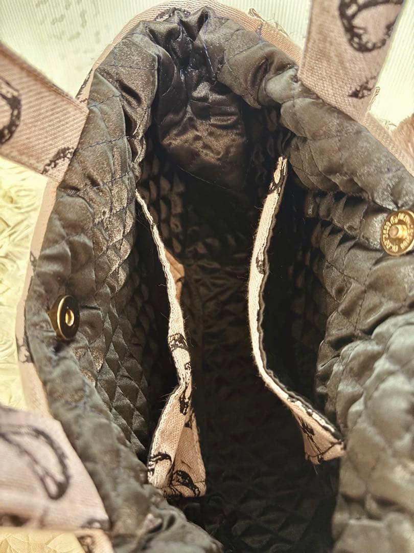 コヤンイサムチョン　リボン柄ダブルフリルコロリンバッグ