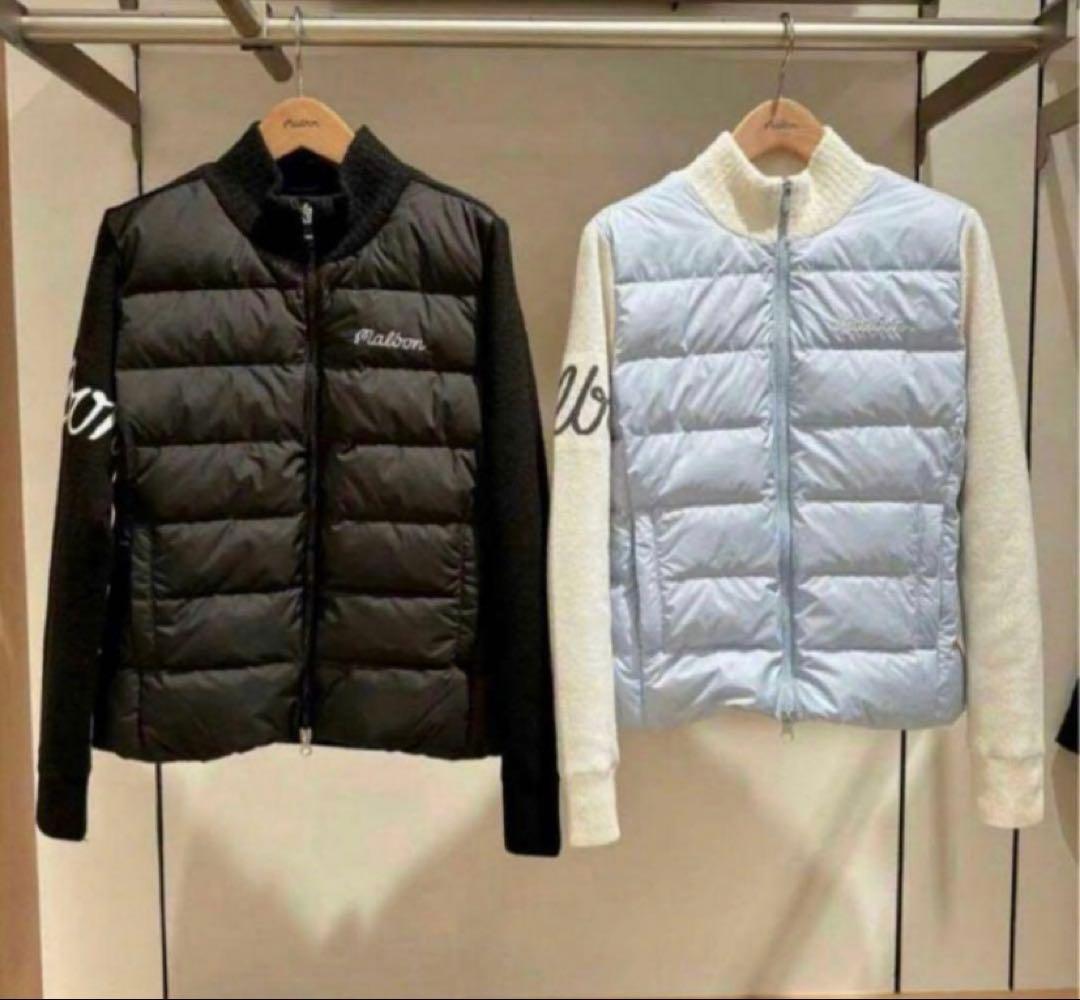 Malbon マルボンゴルフ ウェアレディース ダウンジャケット トップス　黒