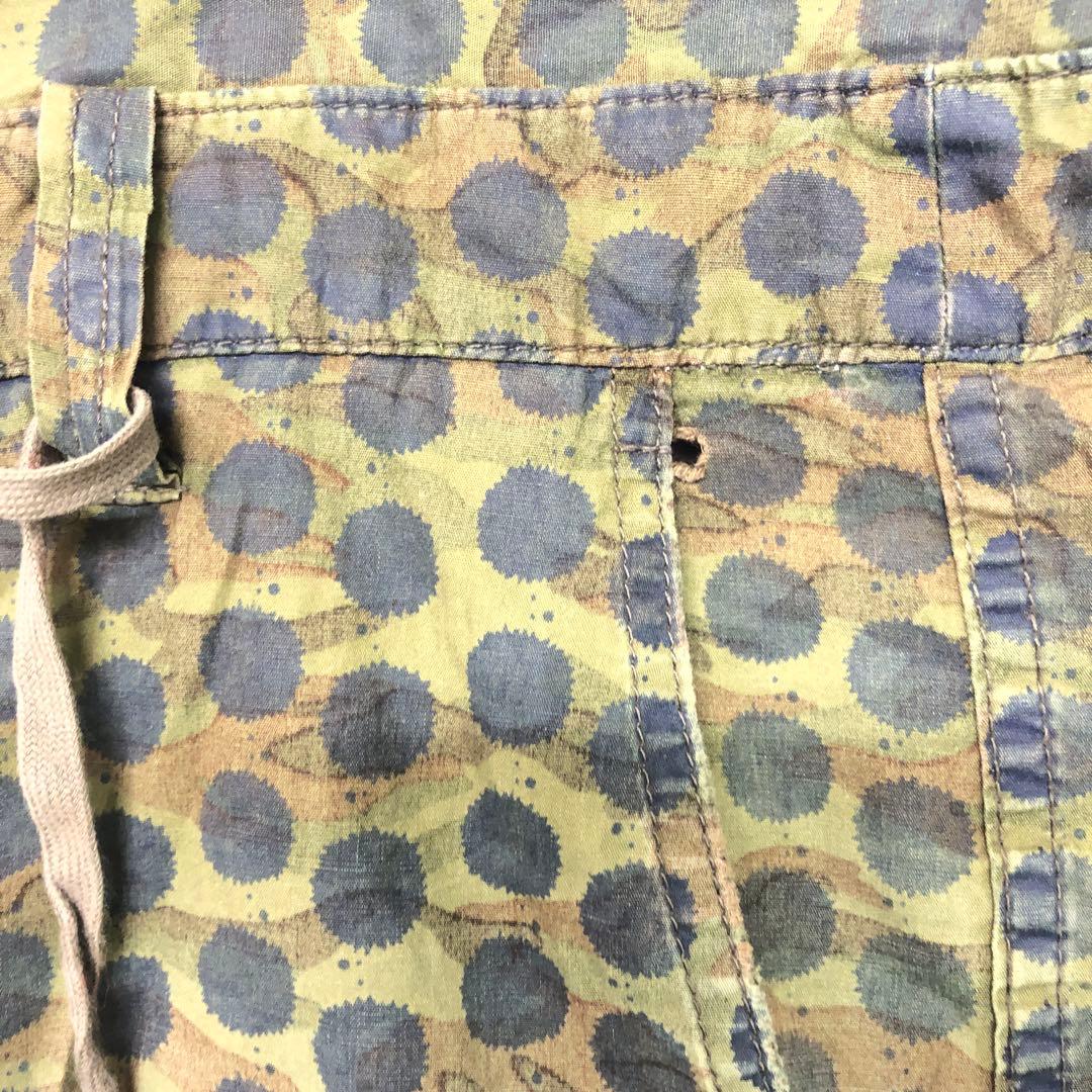 FINAL  00s archives 古着 水玉×迷彩 カーゴショーツ