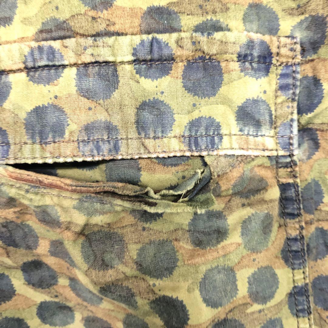 FINAL  00s archives 古着 水玉×迷彩 カーゴショーツ