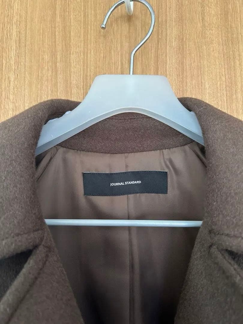 クリスマスお値引き！長い期間着れる！ウールアンゴラバルカラーミドルコー