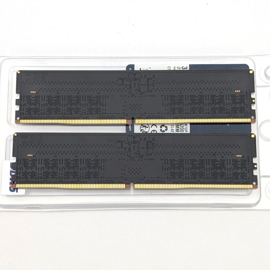 crucial CT2K16G52C42U5 DDR5メモリ 16GB×2枚