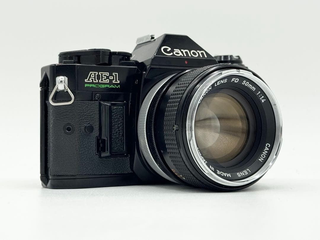 【完動品】Canon AE-1 PROGRAM + FD 50mm F1.4