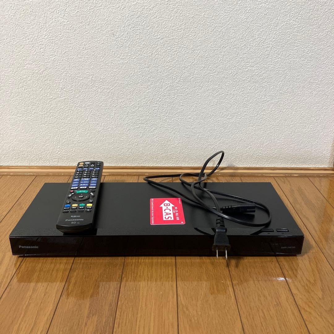 Panasonic DMR-2W100 ブルーレイレコーダー 2021年製