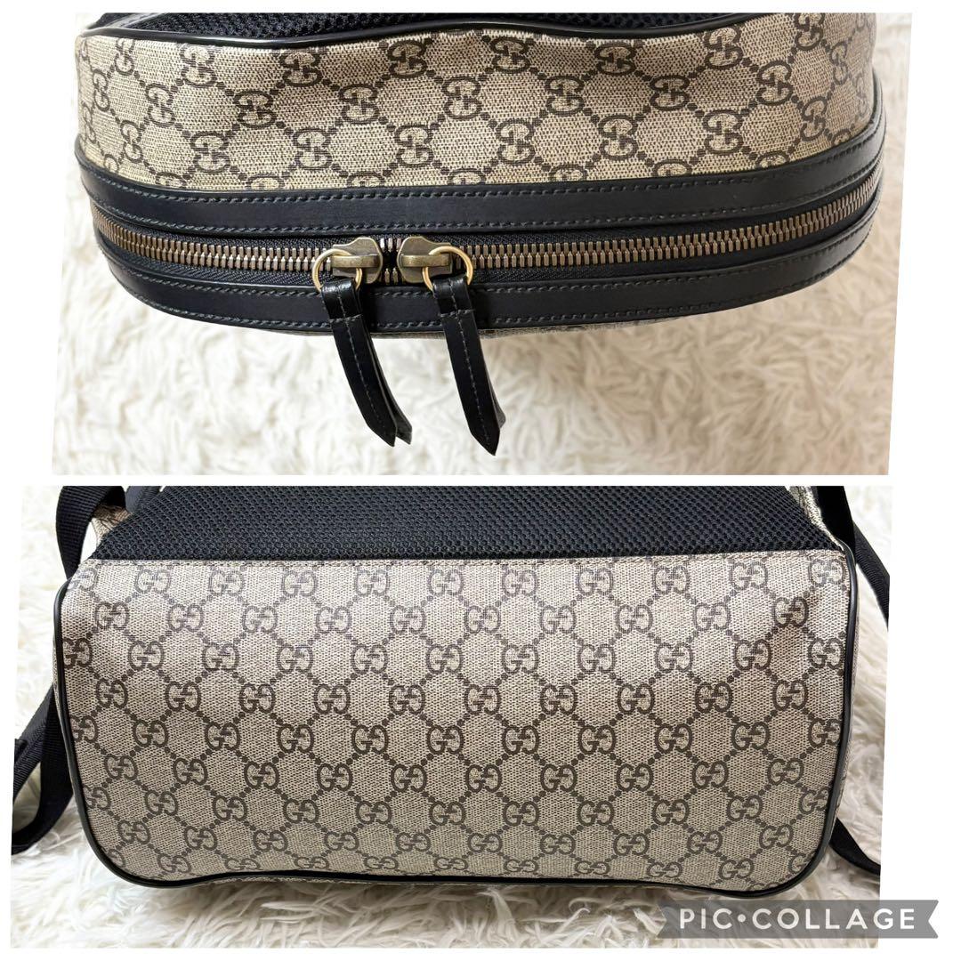 ノラさま専用 グッチ GGシュプリーム バックパック ユニセックス ビー蜂