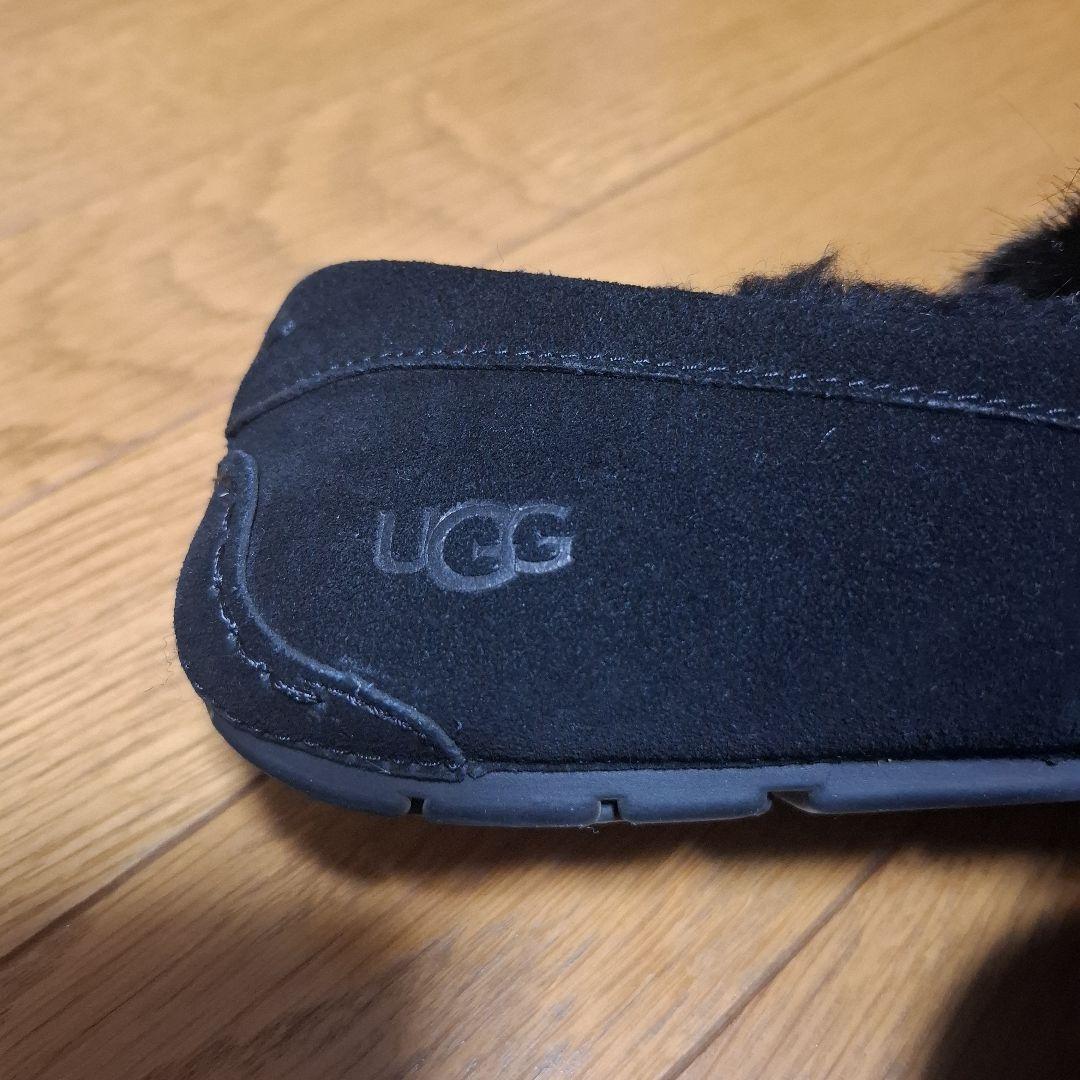 ☆UGG ☆ブラック ファー モカシン