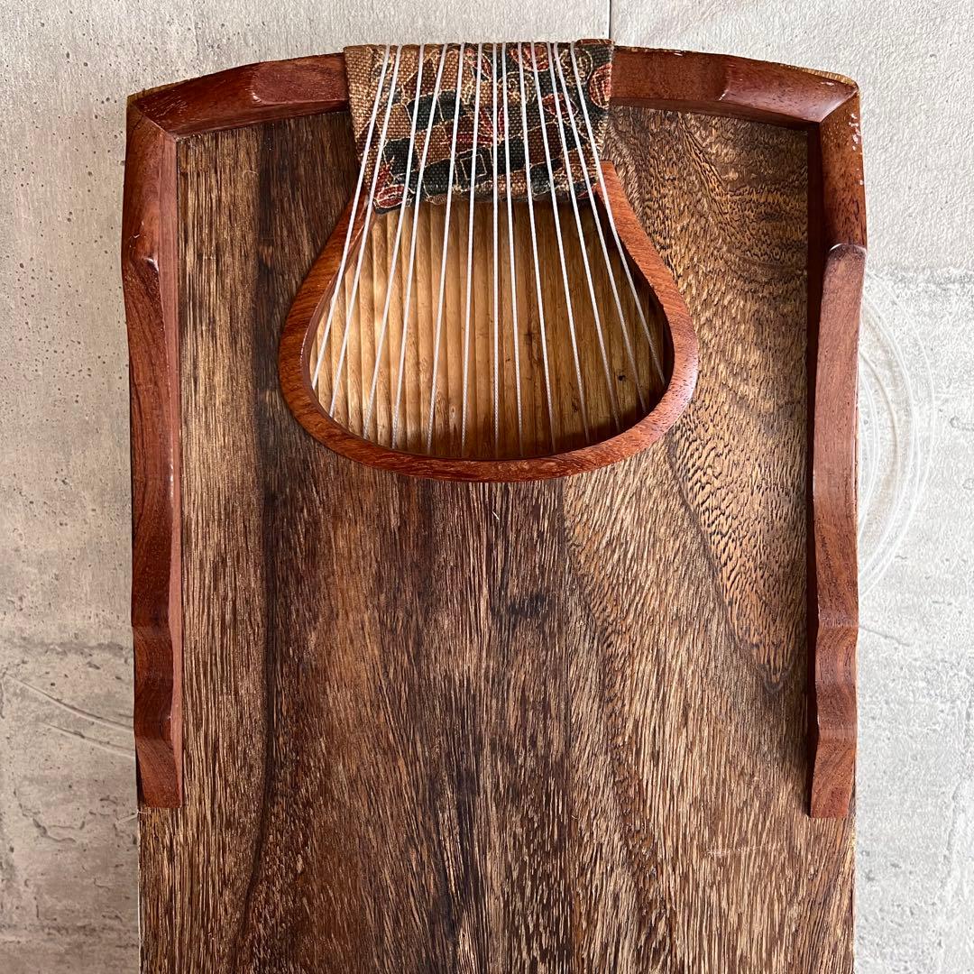 琴 13弦 すだれ彫 初心者 琴柱 カバー付属