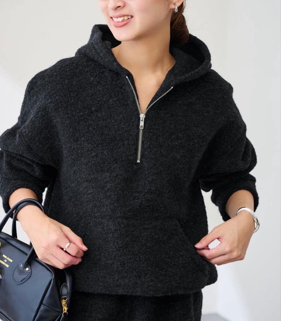 PROTAGONISTA/プロタゴニスタ 別注BOAハーフジップフーディー