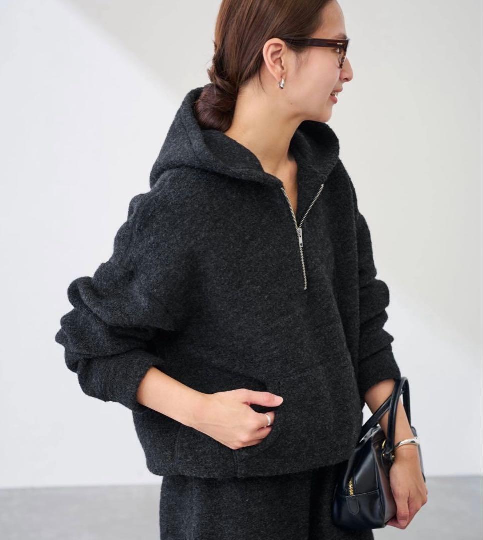 PROTAGONISTA/プロタゴニスタ 別注BOAハーフジップフーディー