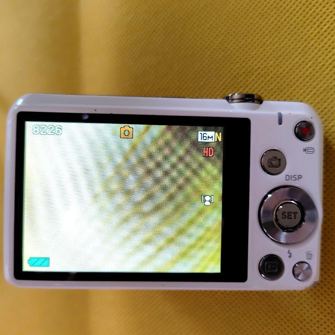 CASIO EXILIM 16.1メガピクセル ホワイト