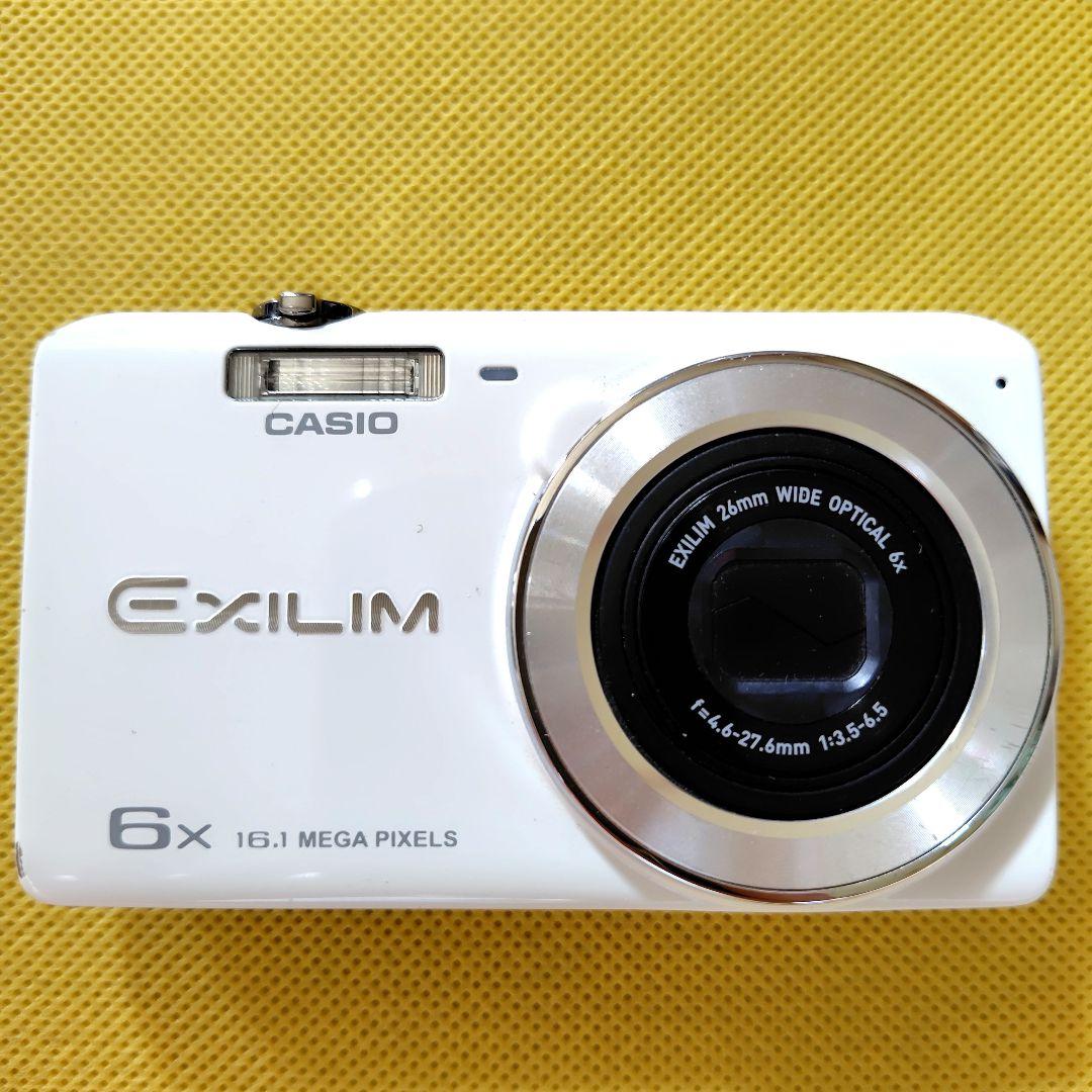 CASIO EXILIM 16.1メガピクセル ホワイト