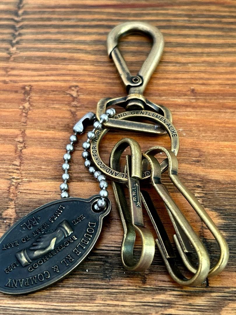 M*H様 雰囲気抜群　ダブルアールエル　RRL キーホルダー　ヴィンテージ