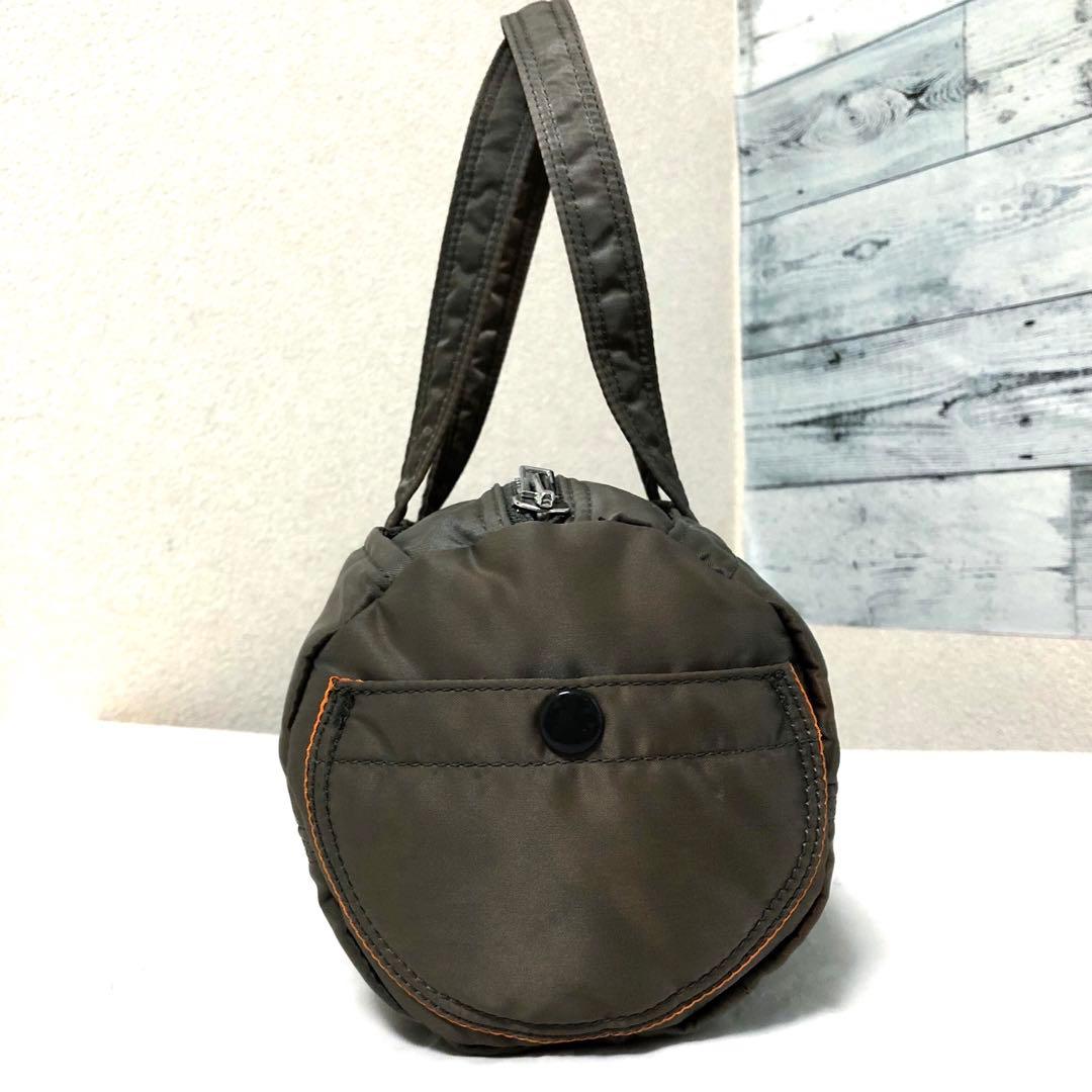 人気✨美品 ポーター タンカー ダッフル ドラム ミニボストンバッグS グレー