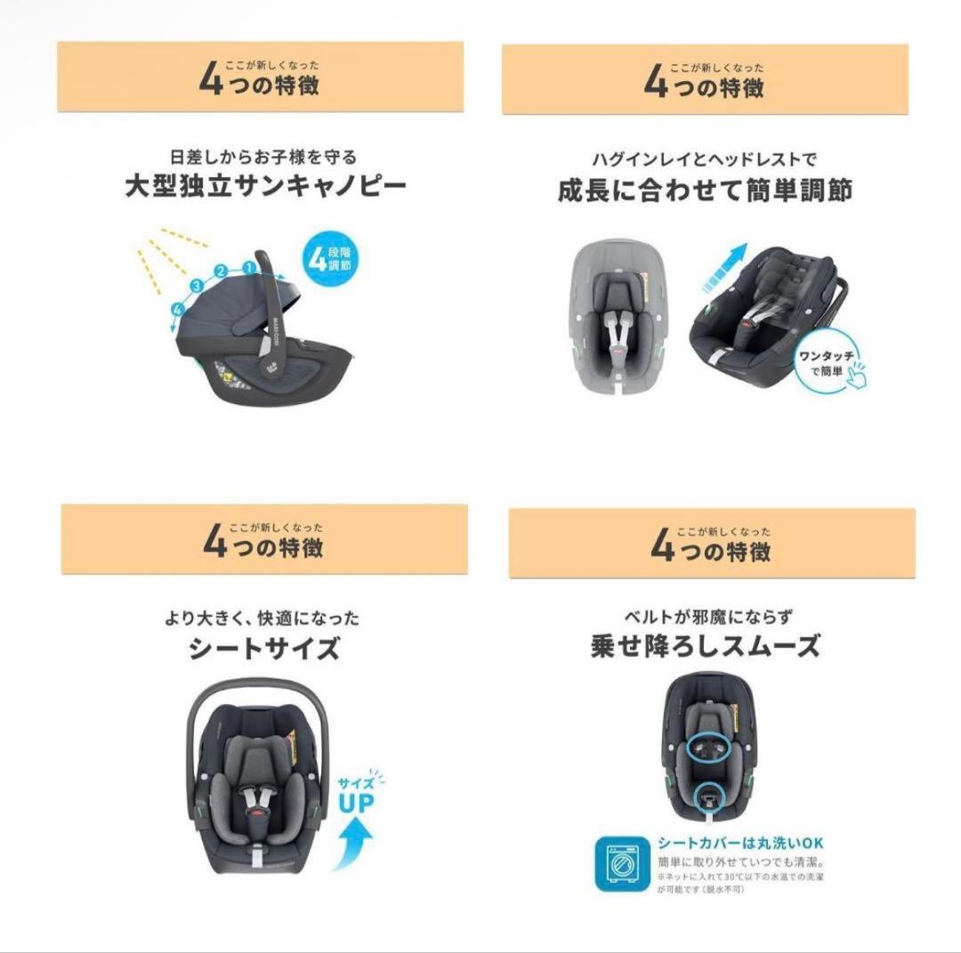 マキシコシ ペブル 360 グリーン