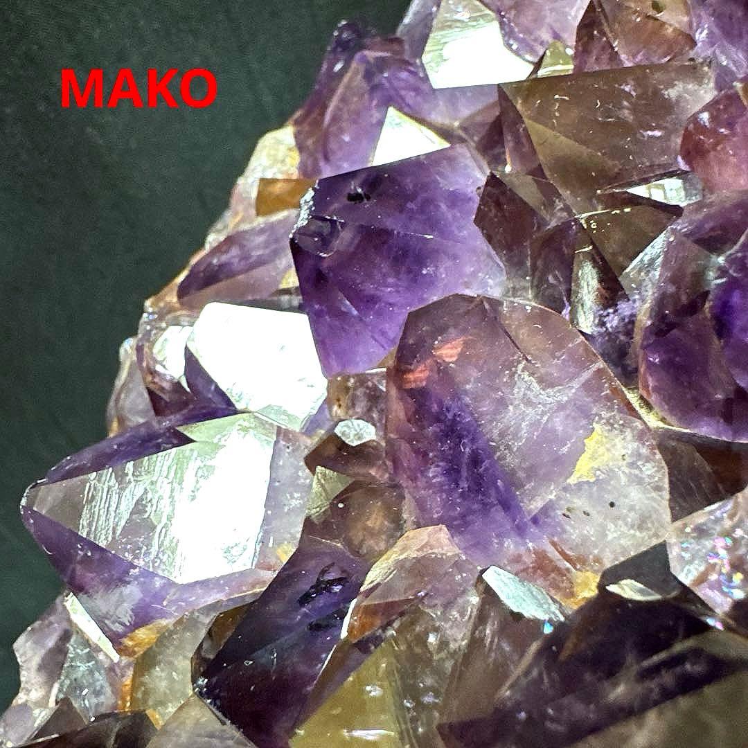 M1889☆アメジストクラスター1.5Kg☆ブラジル産☆天然石☆N60106-B