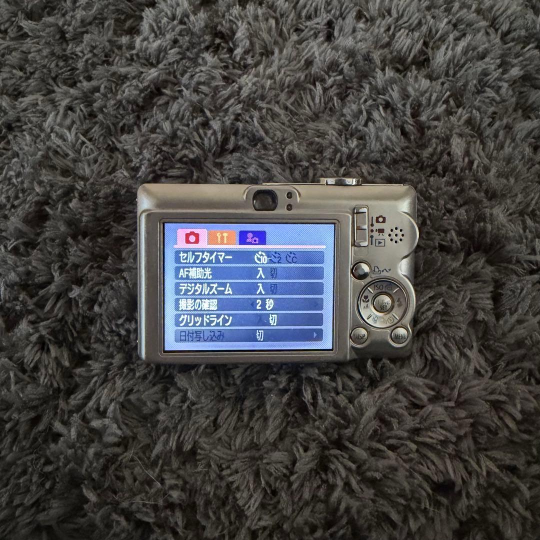 Canon カメラ　IXY 60 PC1158 シルバー　コンデジ　動作品