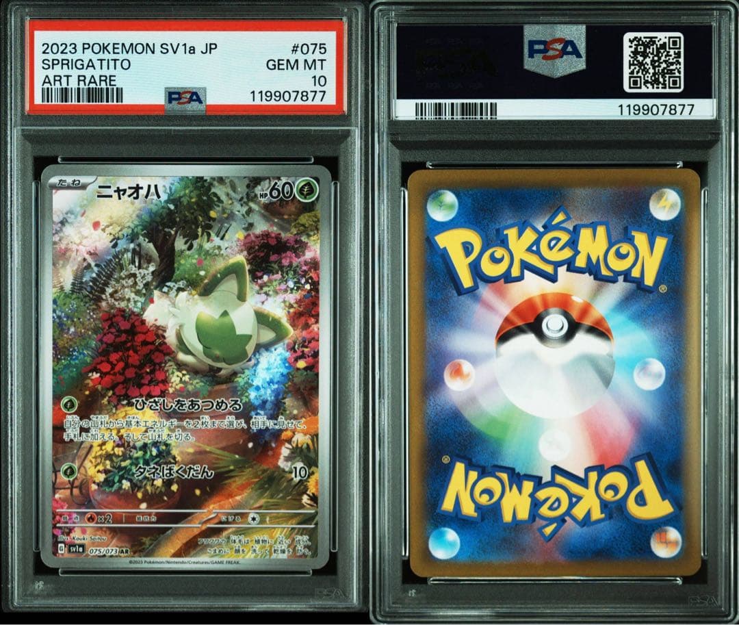 2023 ポケモンカード ニャオハ　キャタピー　PSA10 AR まとめ売り