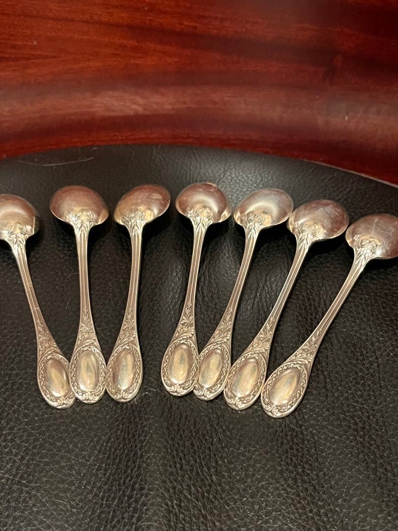 ピュイフォルカ　純銀製　スターリングシルバー　スプーン　セット　アンティーク