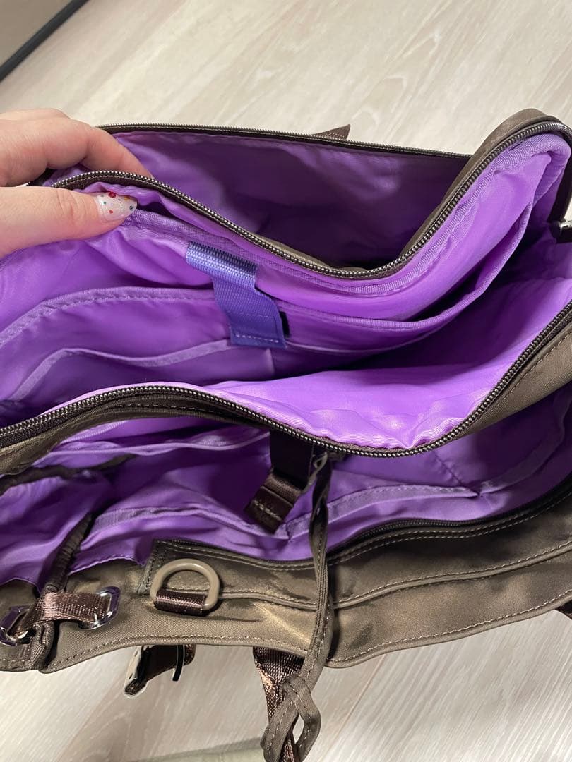 セレーンエテール パリ　ナイロン ビジネスバッグ