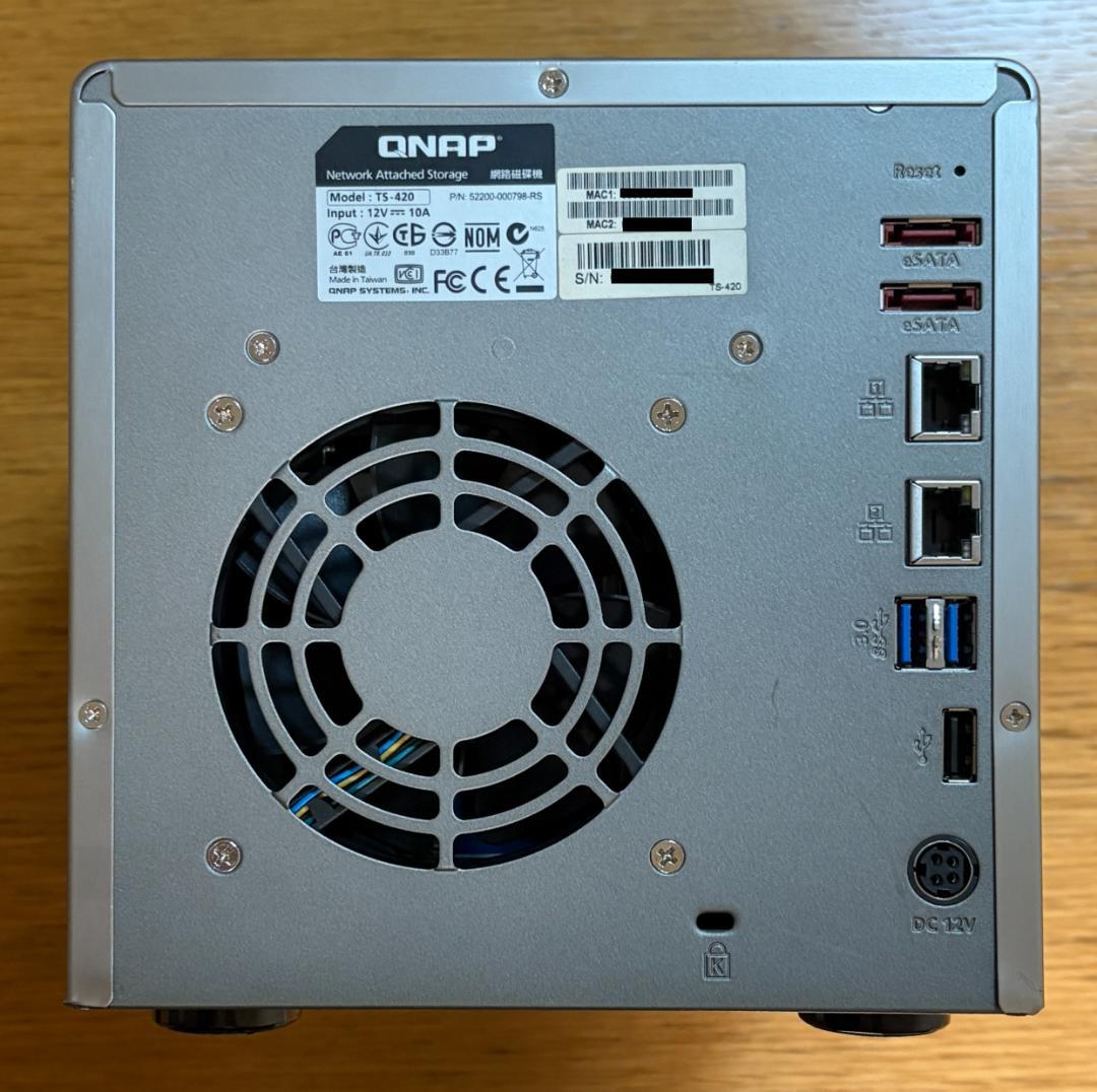 QNAP／TS-420