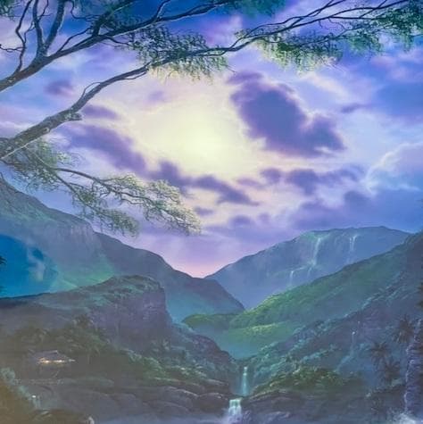 【真作】　クリスチャン・ラッセン