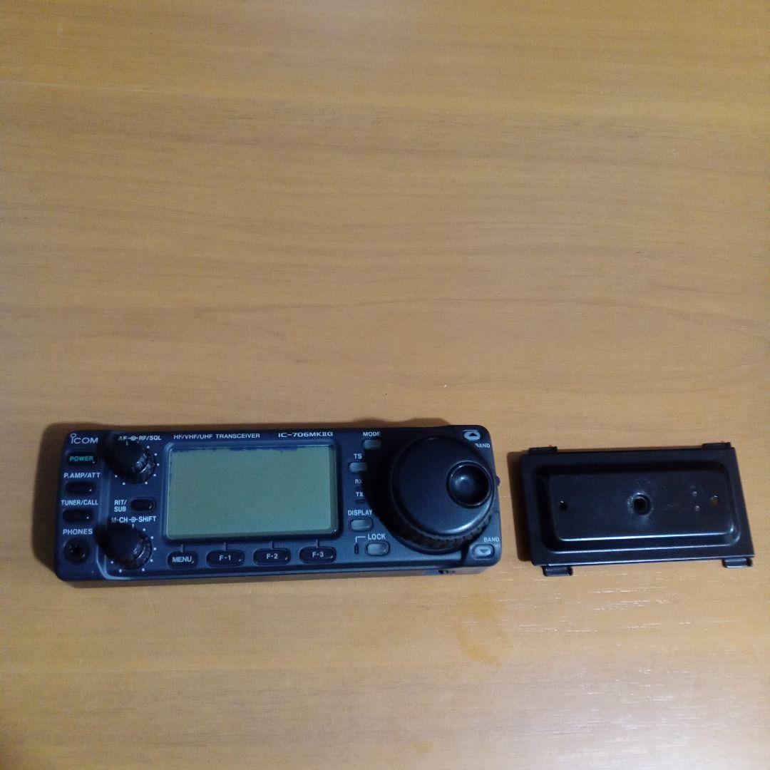 Icom IC-706MK2G 操作パネル と セパレート用ステー 動作未確認