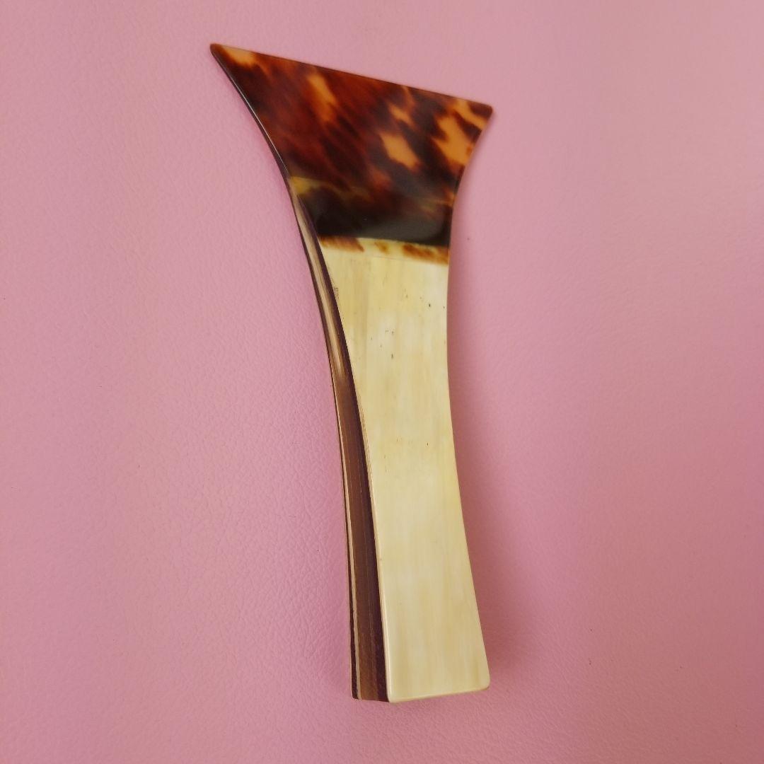 希少レア　津軽三味線撥　べっこう　水牛製品　ケース付き
