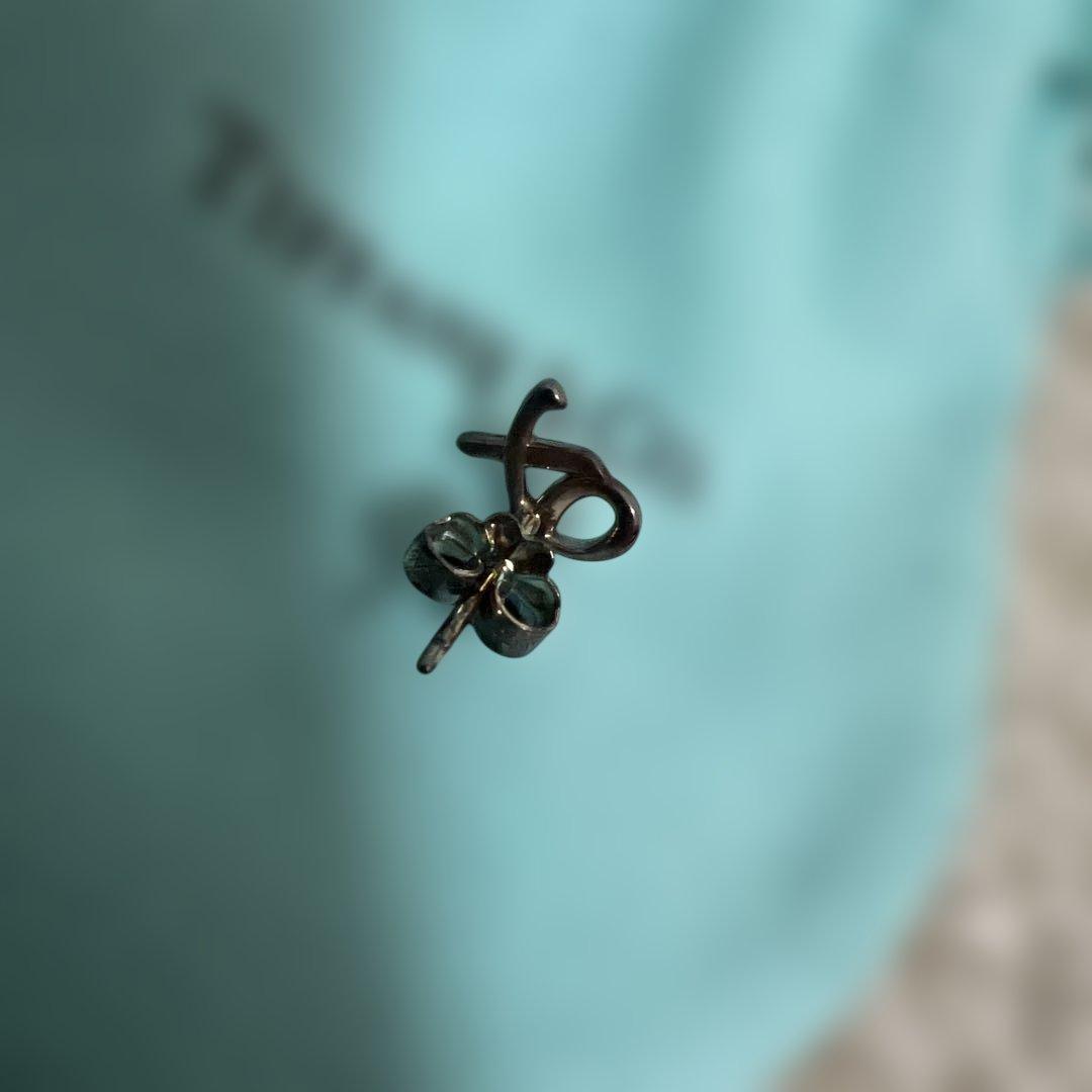 Tiffany ピアス　ラブ&キス　シルバー