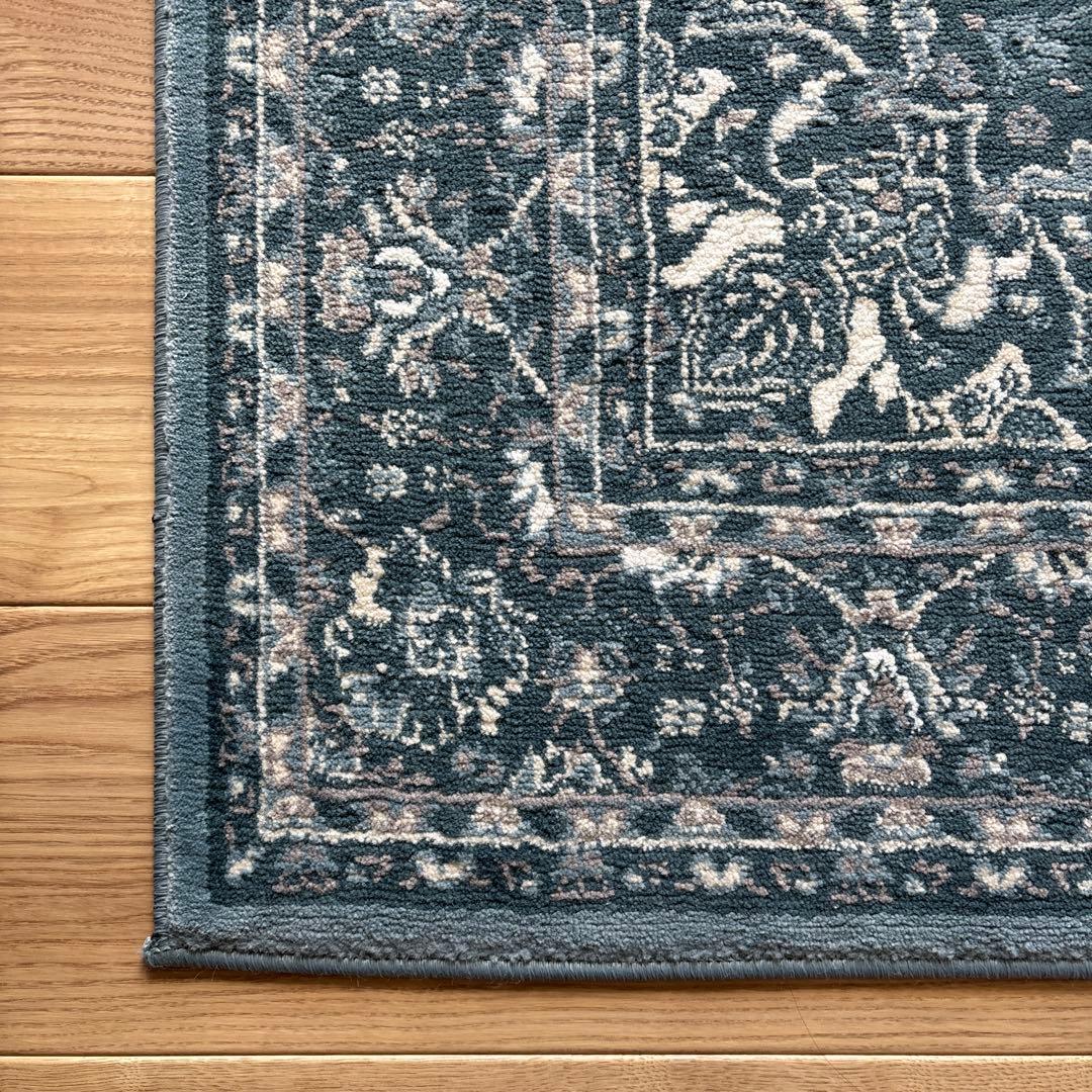 IKEA ラグ ペルシャ風 ブルー
