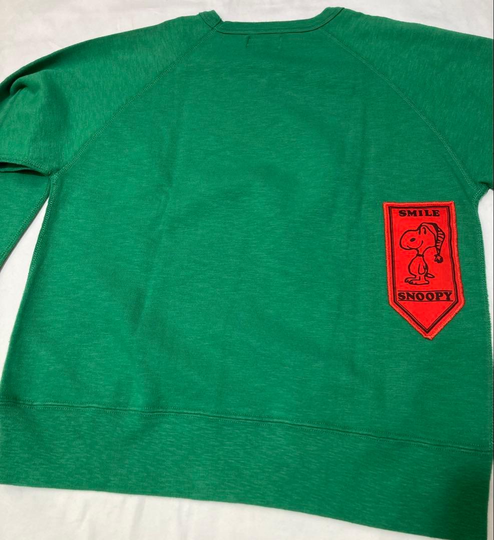 新品　デニムダンガリー 　　　 スヌーピートレーナー150㎝