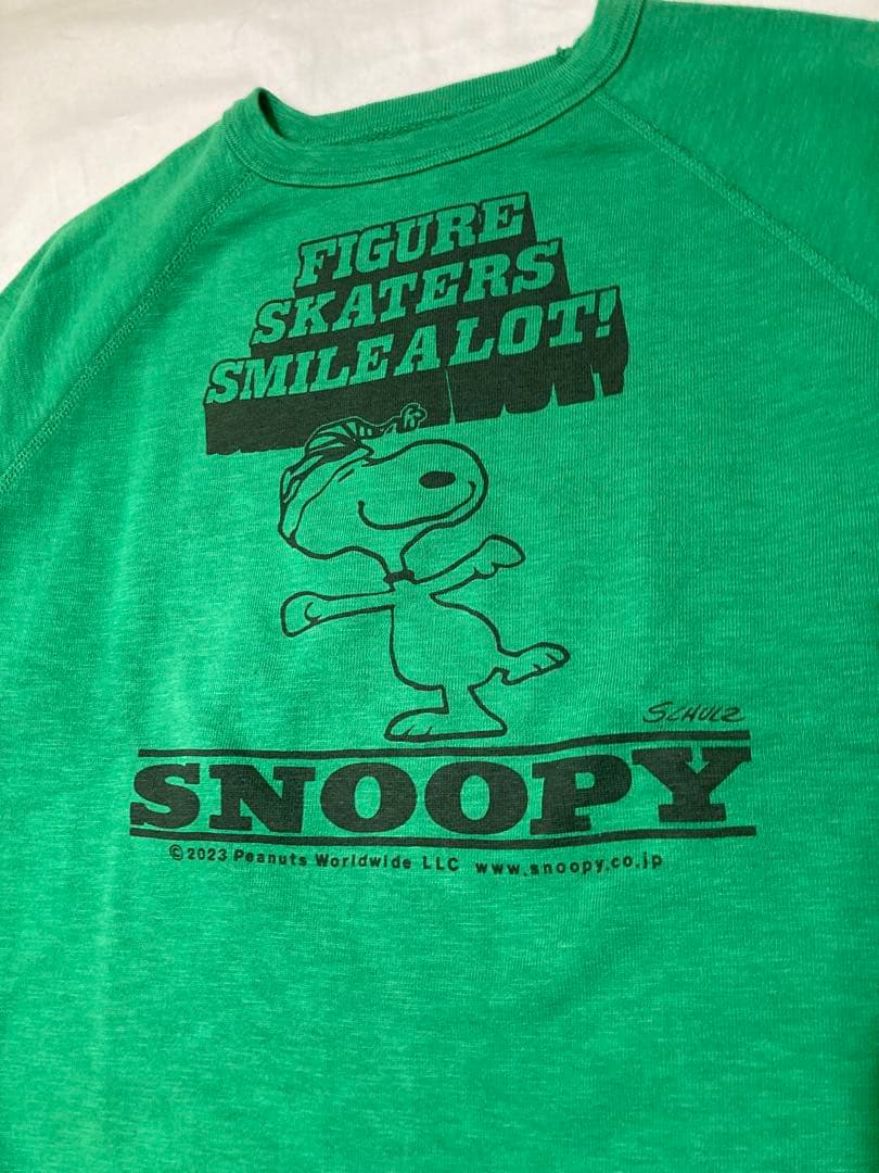 新品　デニムダンガリー 　　　 スヌーピートレーナー150㎝