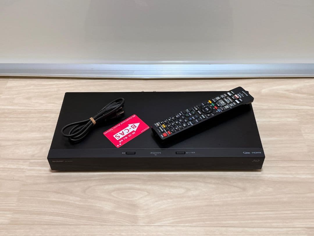 (2) SHARP ブルーレイディスクレコーダー2B-C05DW1 2021年製