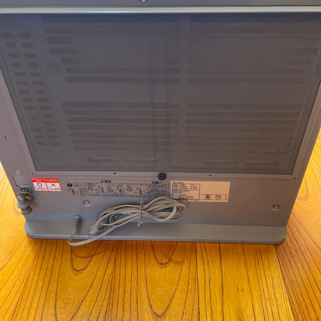 ガスファンヒーター　LPガス　ノーリツ