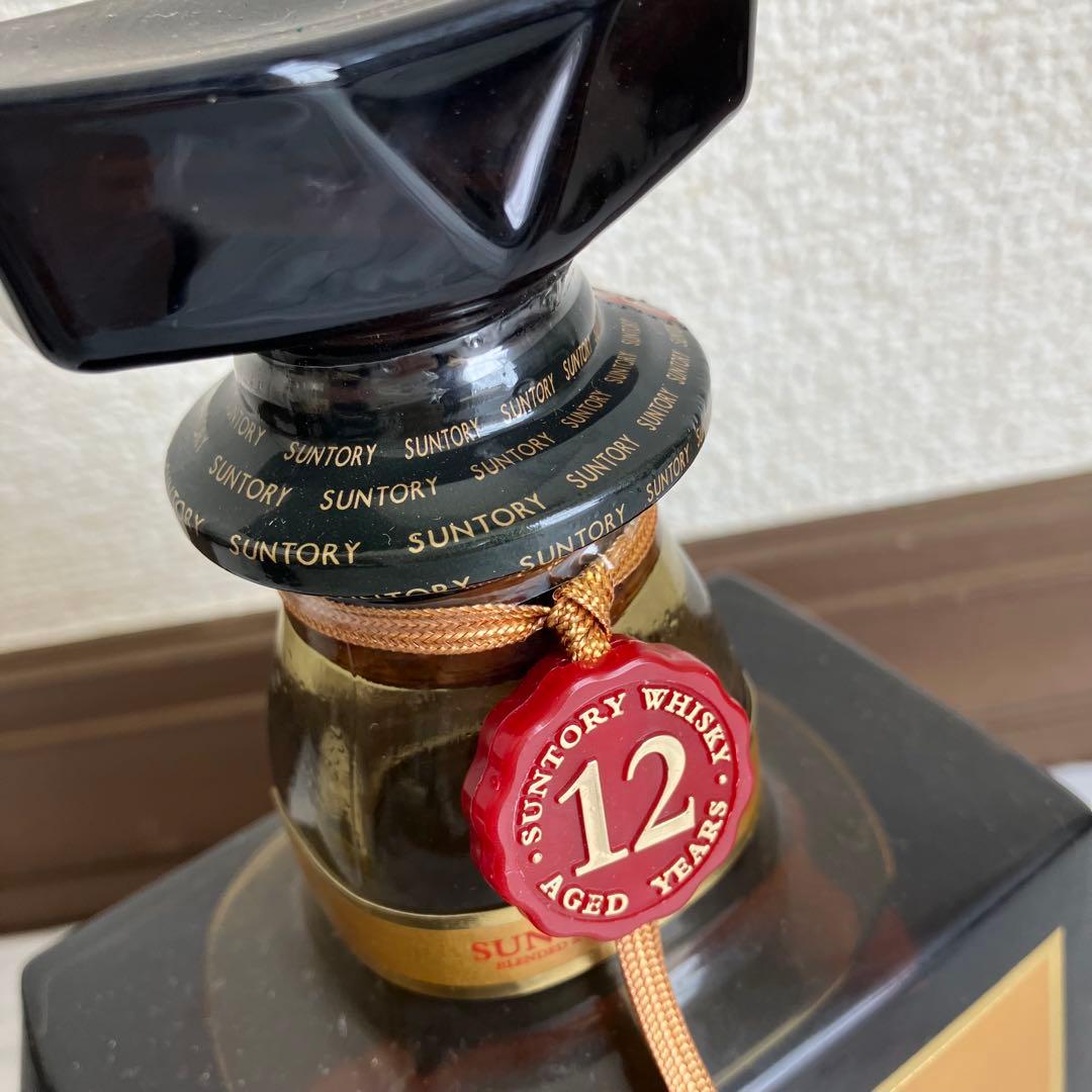 未開栓 サントリー オールド 寿 干支ラベル 12年 ウイスキー