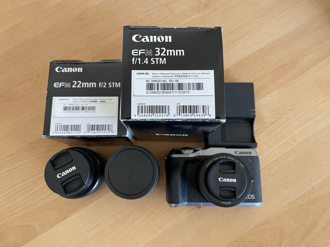 canon eos m6 mark2 レンズ3本セット